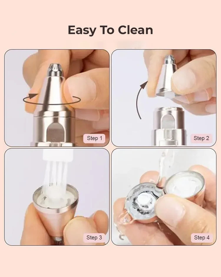 Nuvé 2 In 1 Face & Eyebrow Trimmer